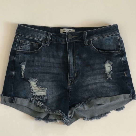 Charlotte Russe Jean Shorts - Picture 1 of 5